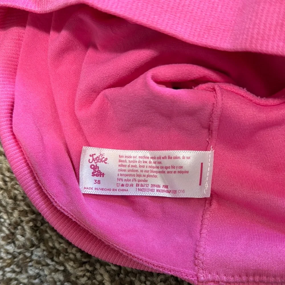 Justice Sport Pink Sports Bra